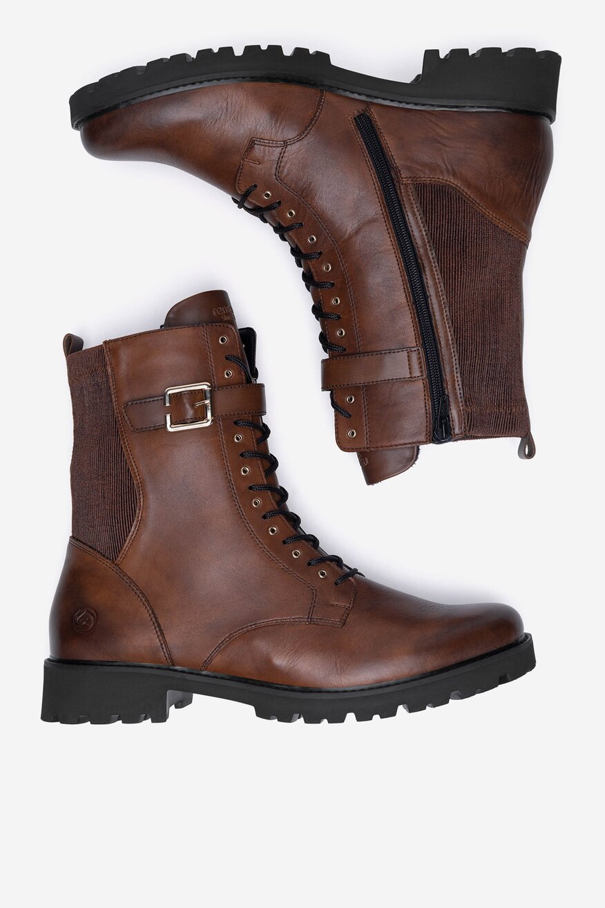 Trzewiki skórzane ocieplane