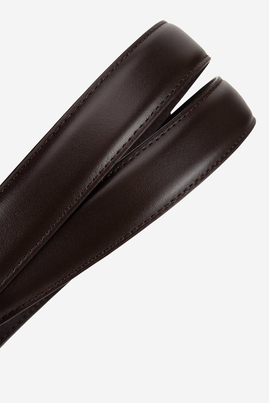 Pasek damski skórzany