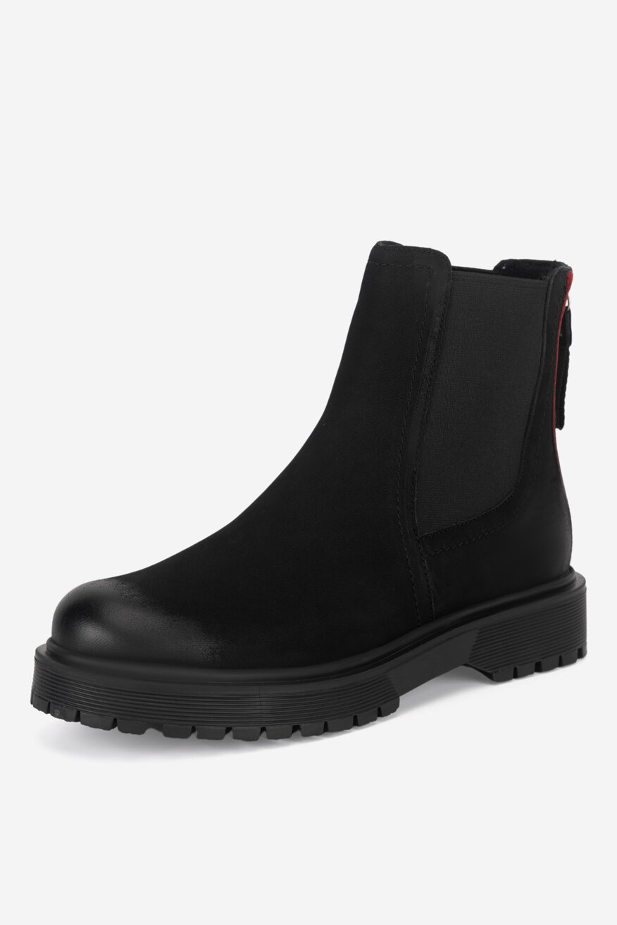 Sztyblety skórzane ocieplane