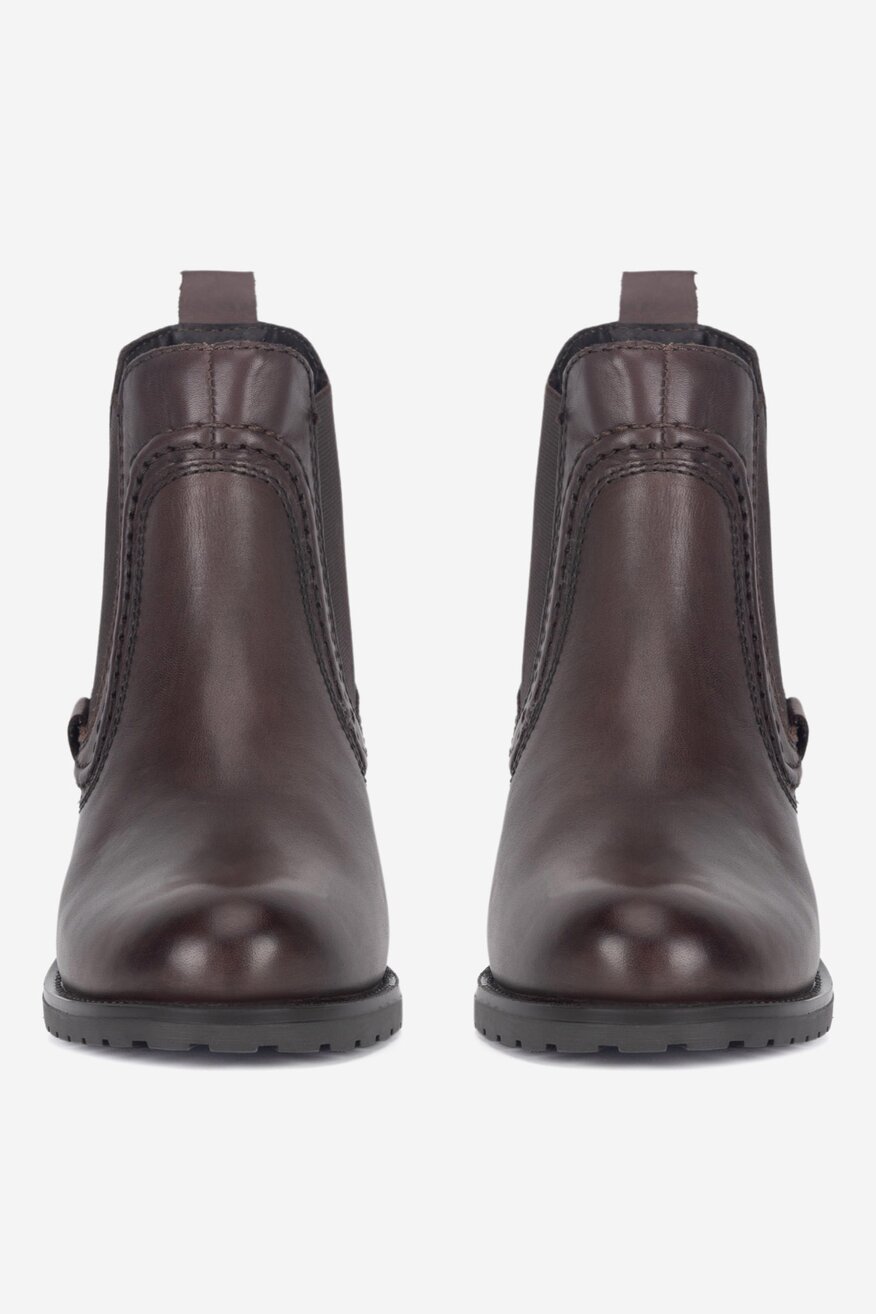 Sztyblety skórzane ocieplane