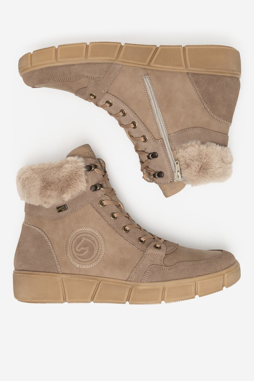 Trzewiki skórzane ocieplane