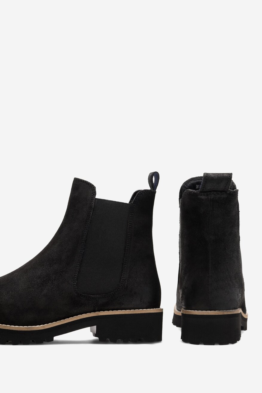 Sztyblety skórzane ocieplane