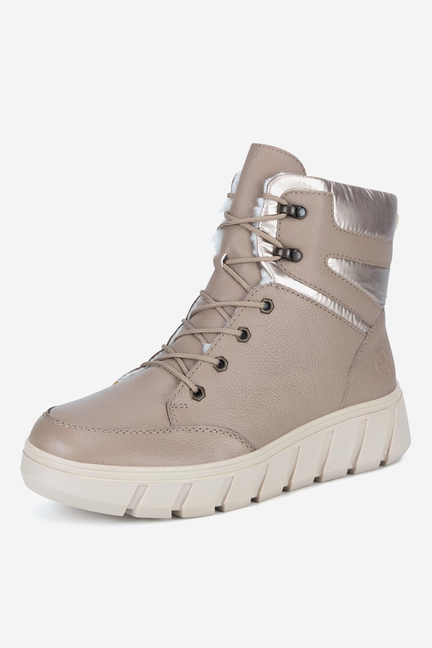 Trzewiki skórzane ocieplane