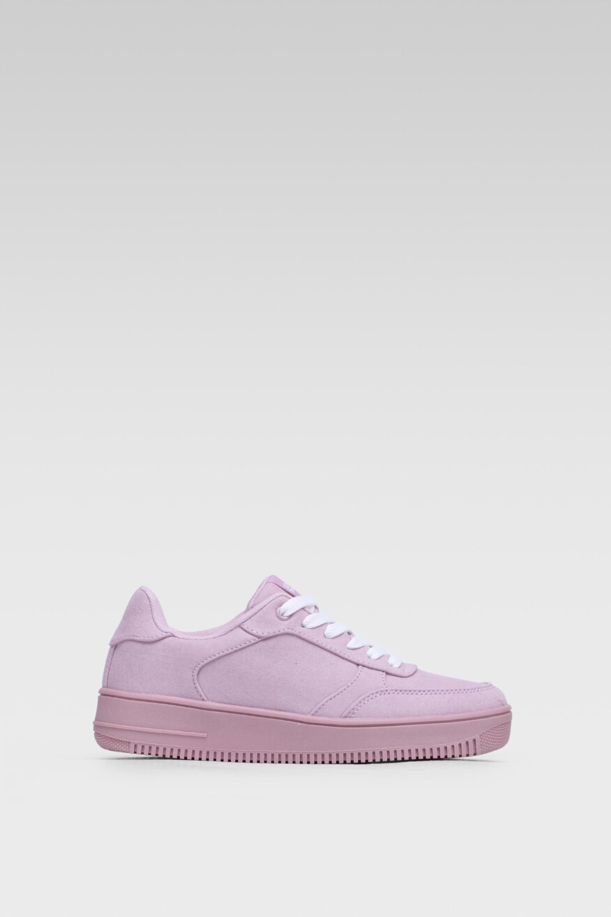Sneakersy pastelowe fioletowe