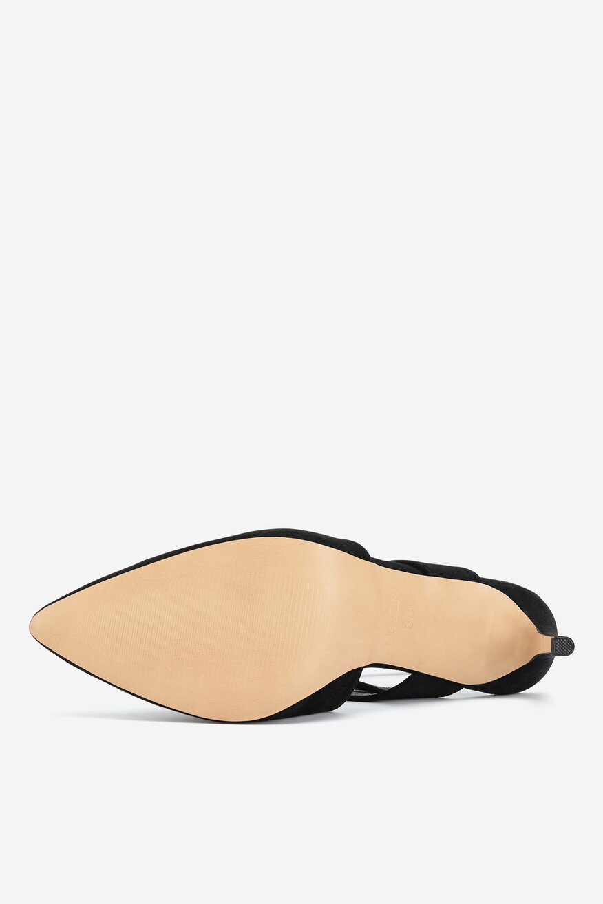 Szpilki z odkrytą piętą