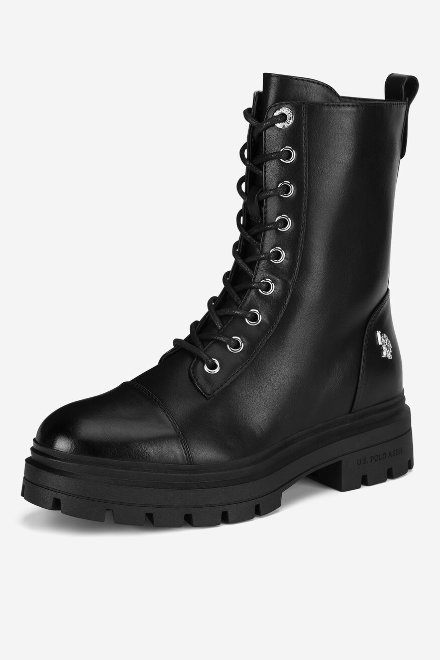 Trzewiki na grubej podeszwie