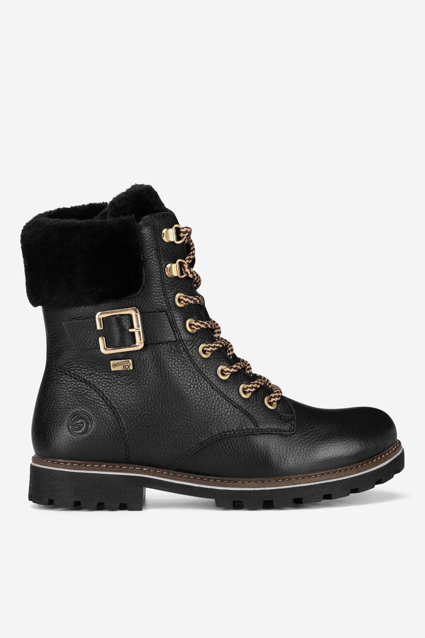 Trzewiki skórzane ocieplane