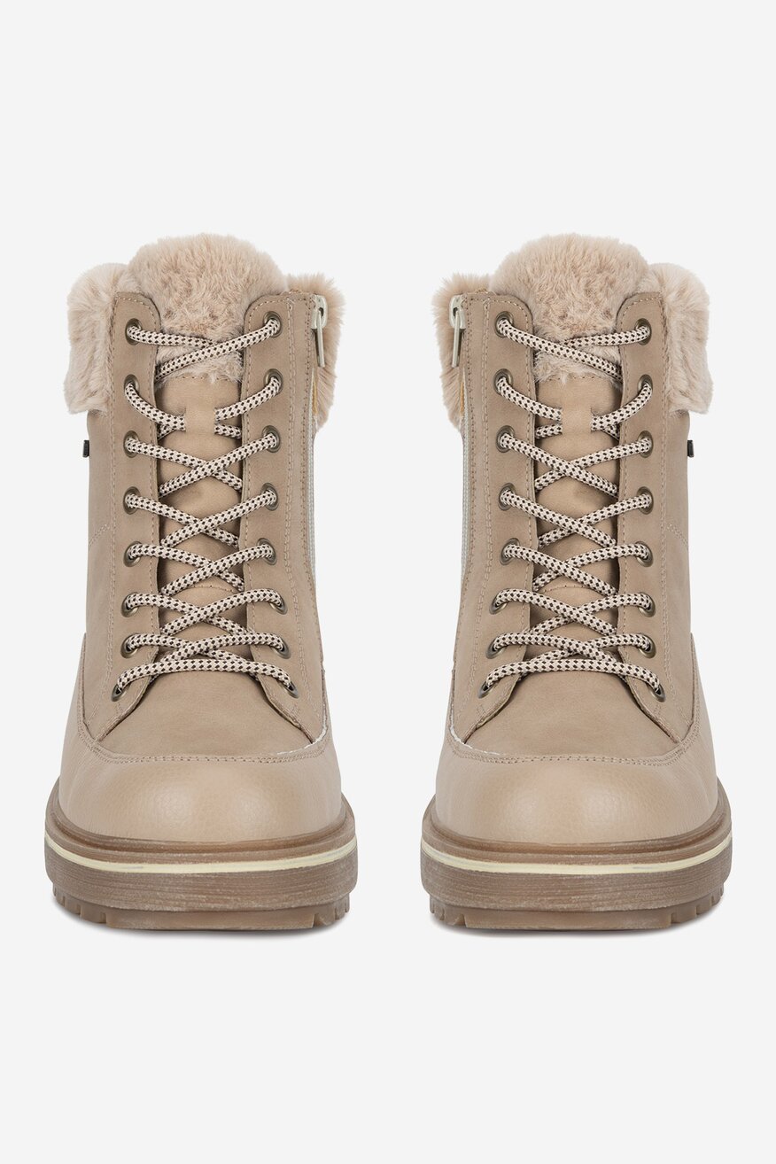 Trzewiki skórzane ocieplane