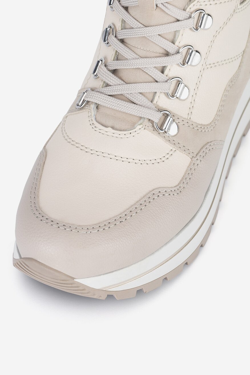 Trzewiki skórzane ocieplane