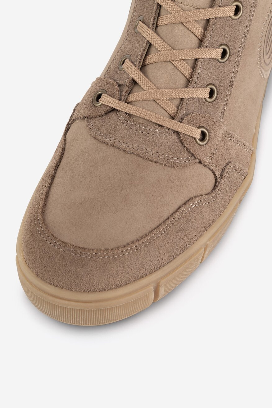 Trzewiki skórzane ocieplane