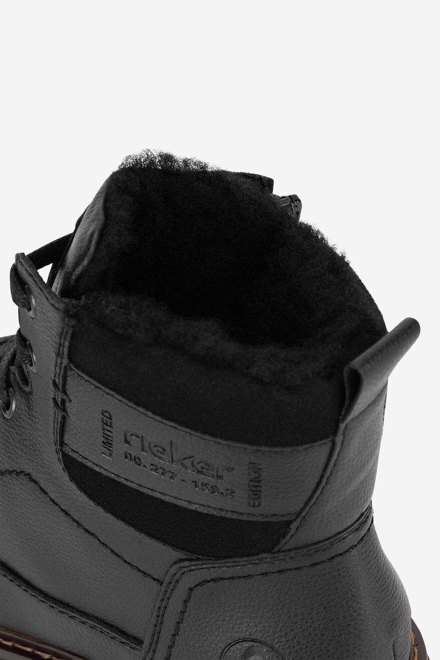 Trzewiki skórzane ocieplane