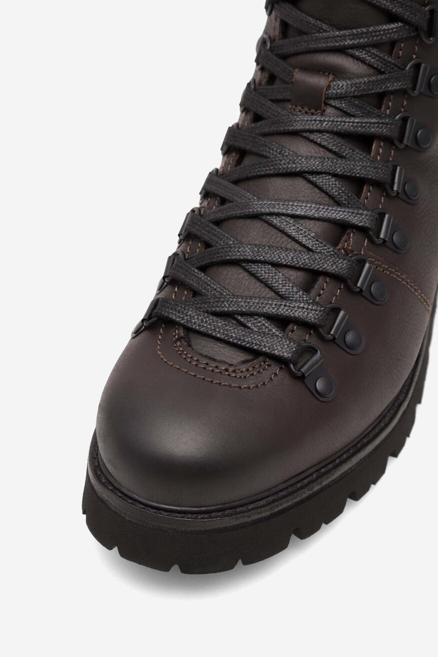 Trzewiki skórzane ocieplane