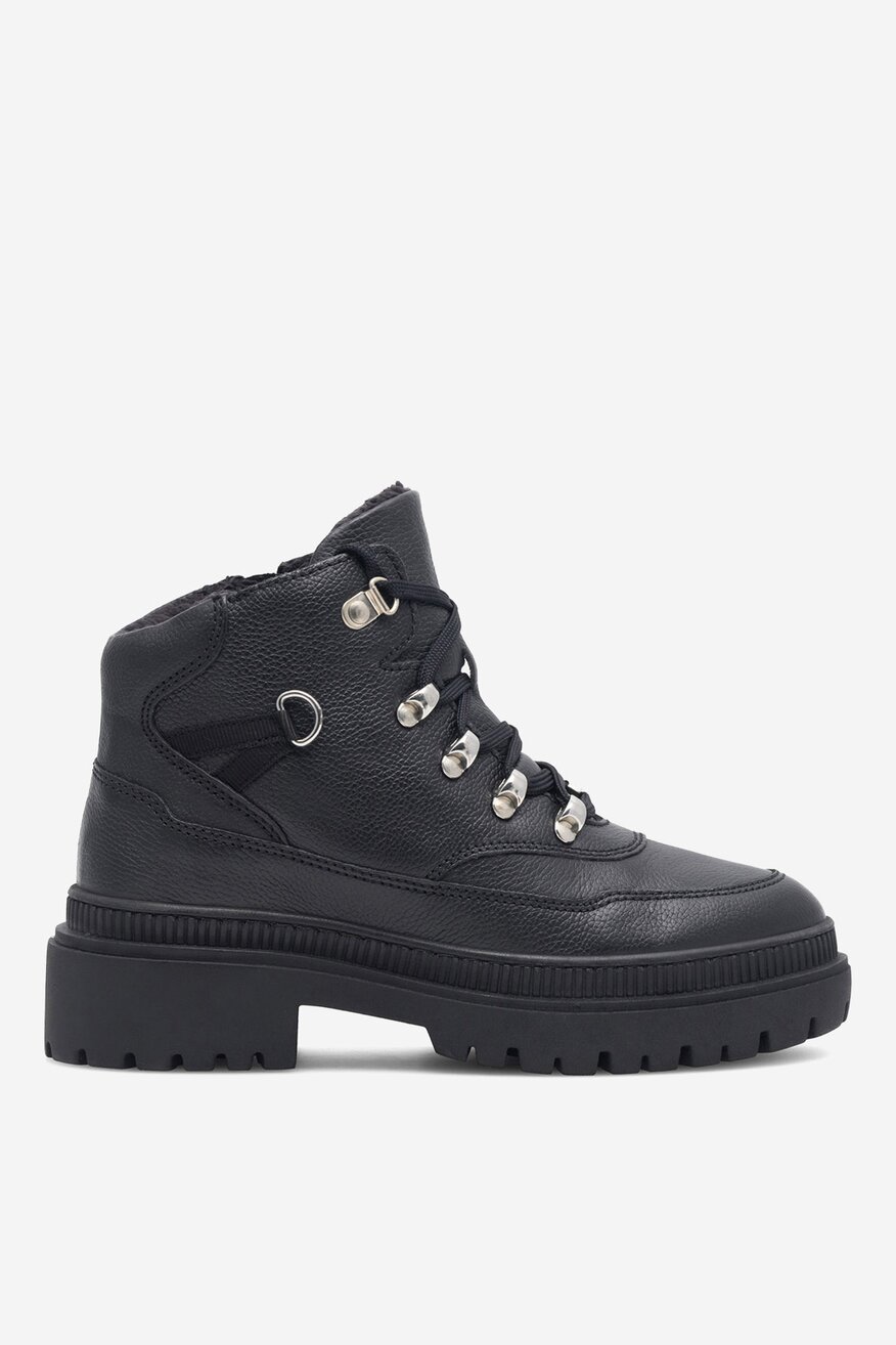 Trzewiki skórzane ocieplane