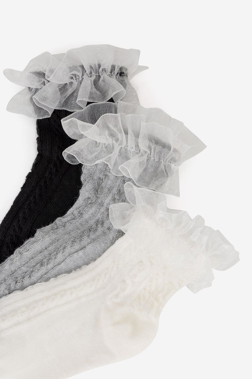 Skarpetki długie 3-pak