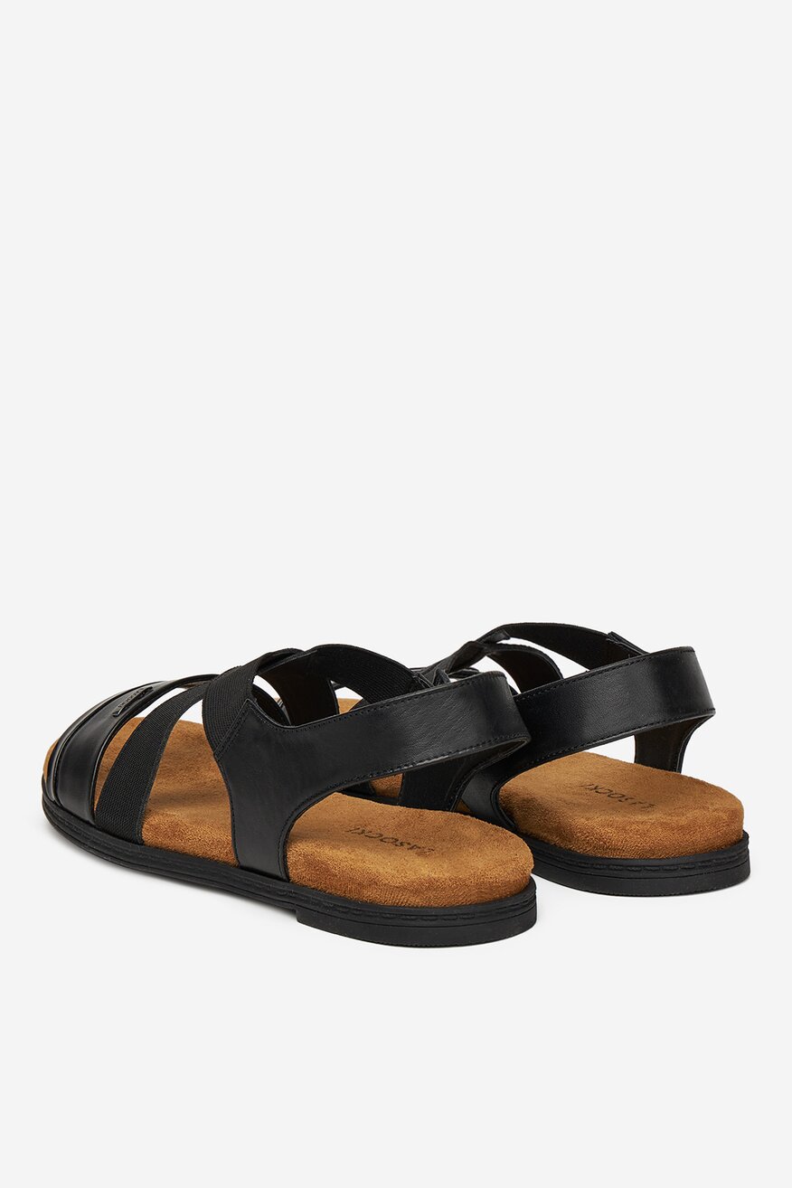 Skórzane sandały