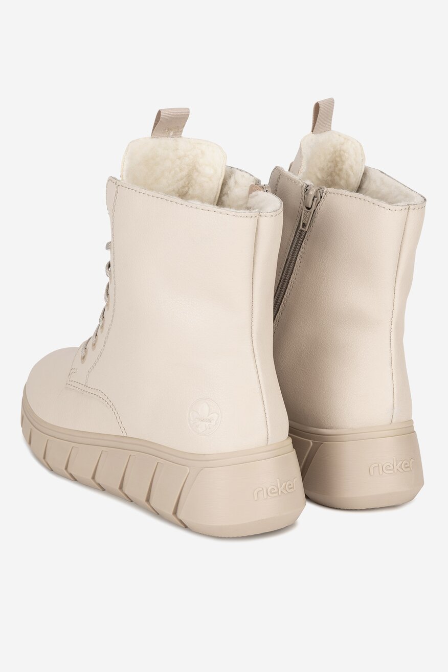 Trzewiki skórzane ocieplane