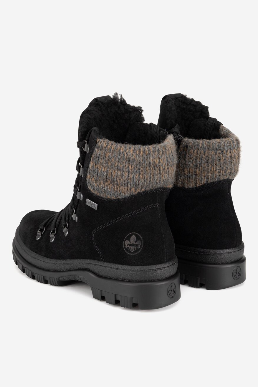 Trzewiki skórzane ocieplane