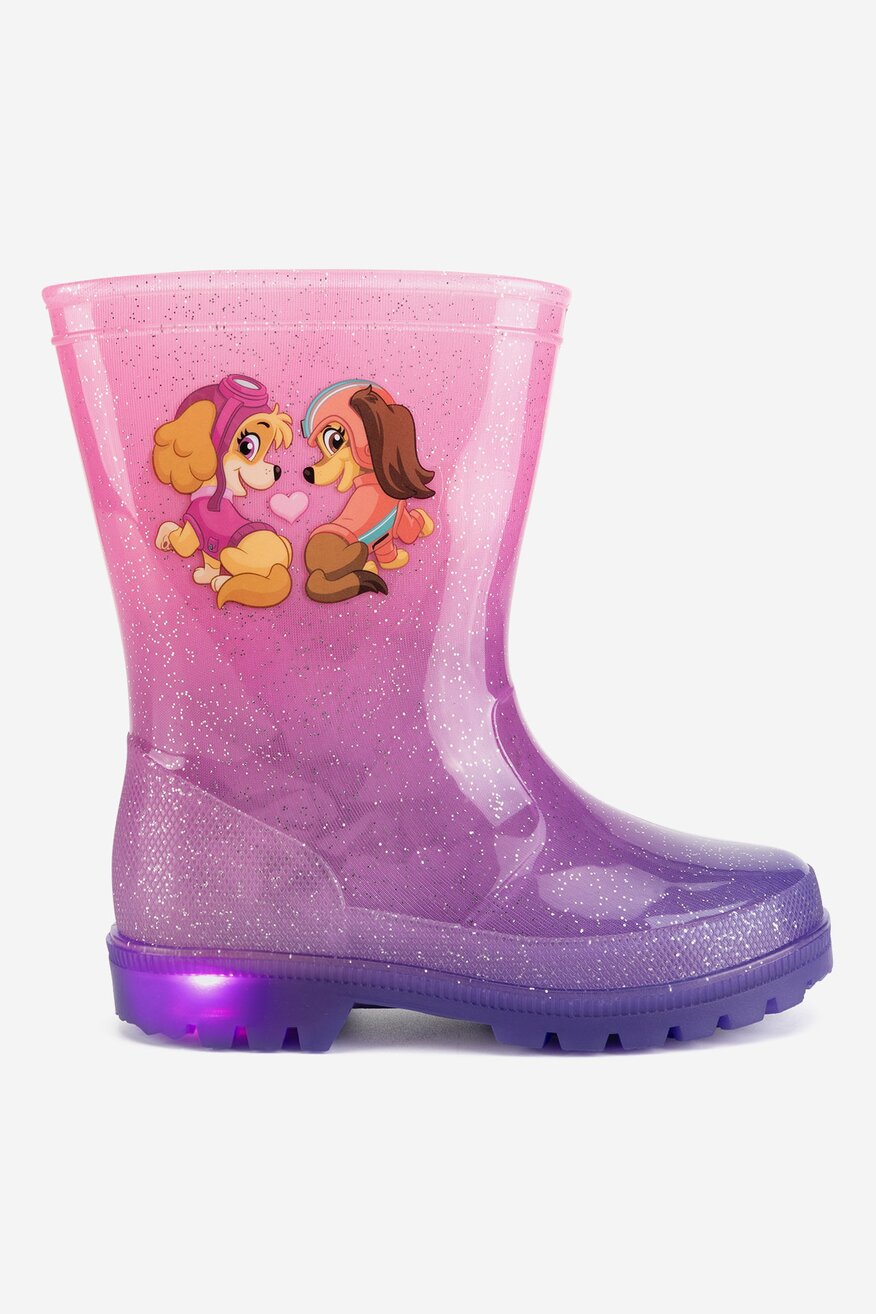 Kalosze z migającymi diodami