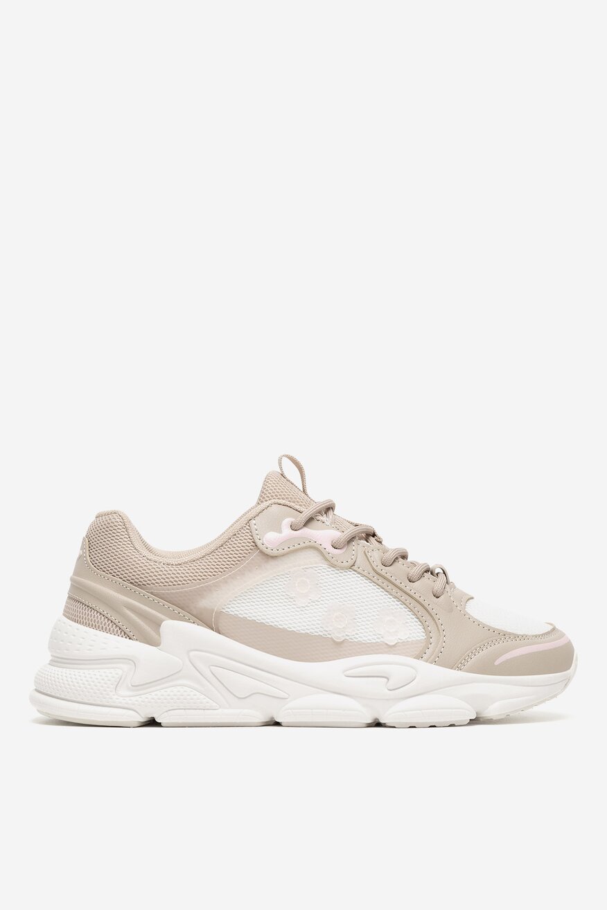 Sneakersy na grubej podeszwie