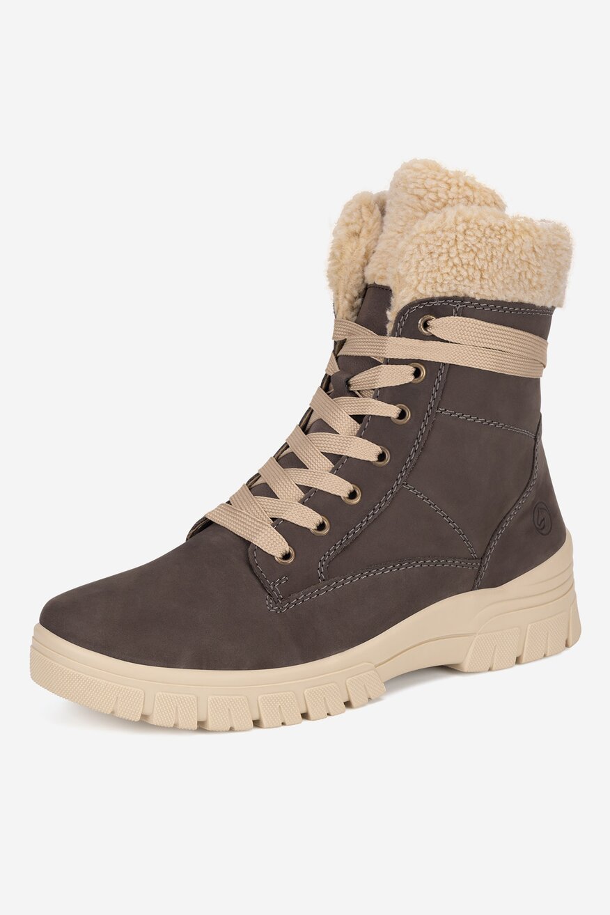 Trzewiki skórzane ocieplane