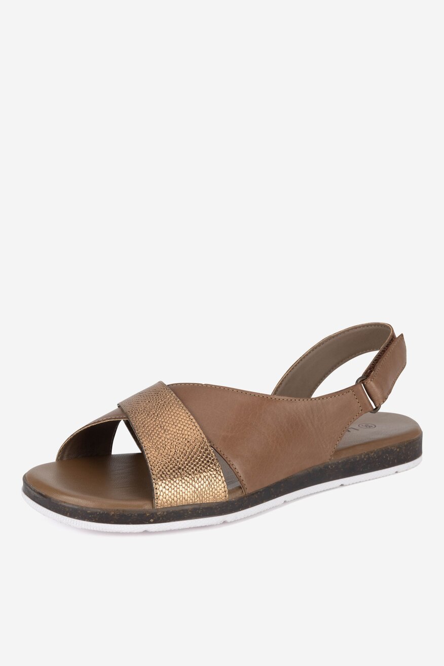 Sandały skórzane
