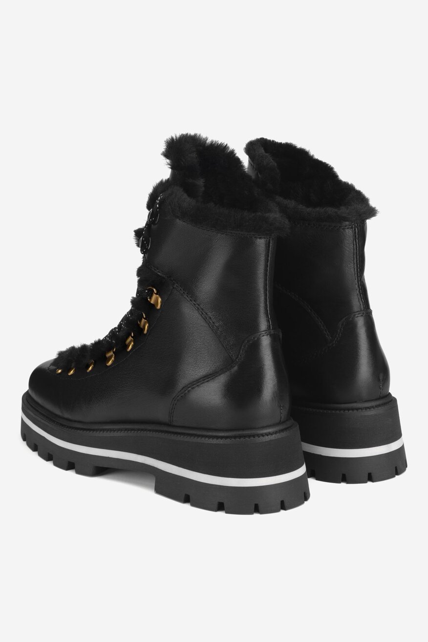 Trzewiki skórzane ocieplane