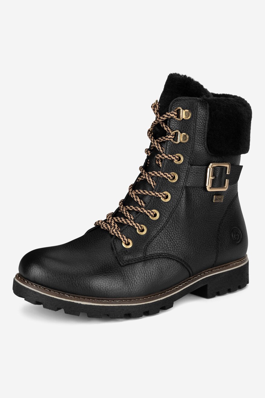 Trzewiki skórzane ocieplane