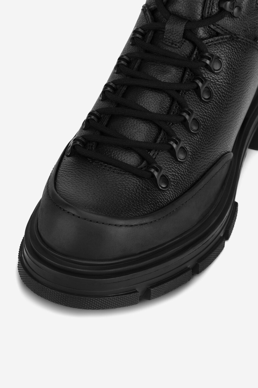 Trzewiki skórzane ocieplane