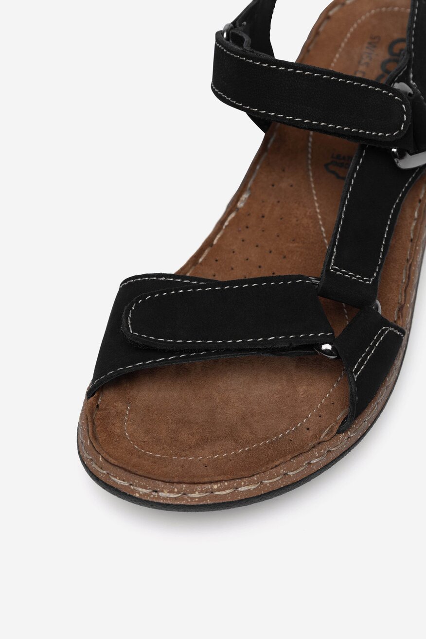 Sandały skórzane