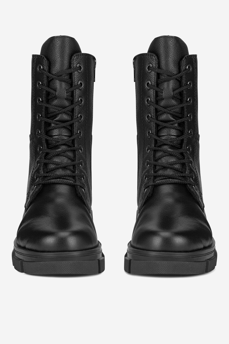 Trzewiki skórzane ocieplane