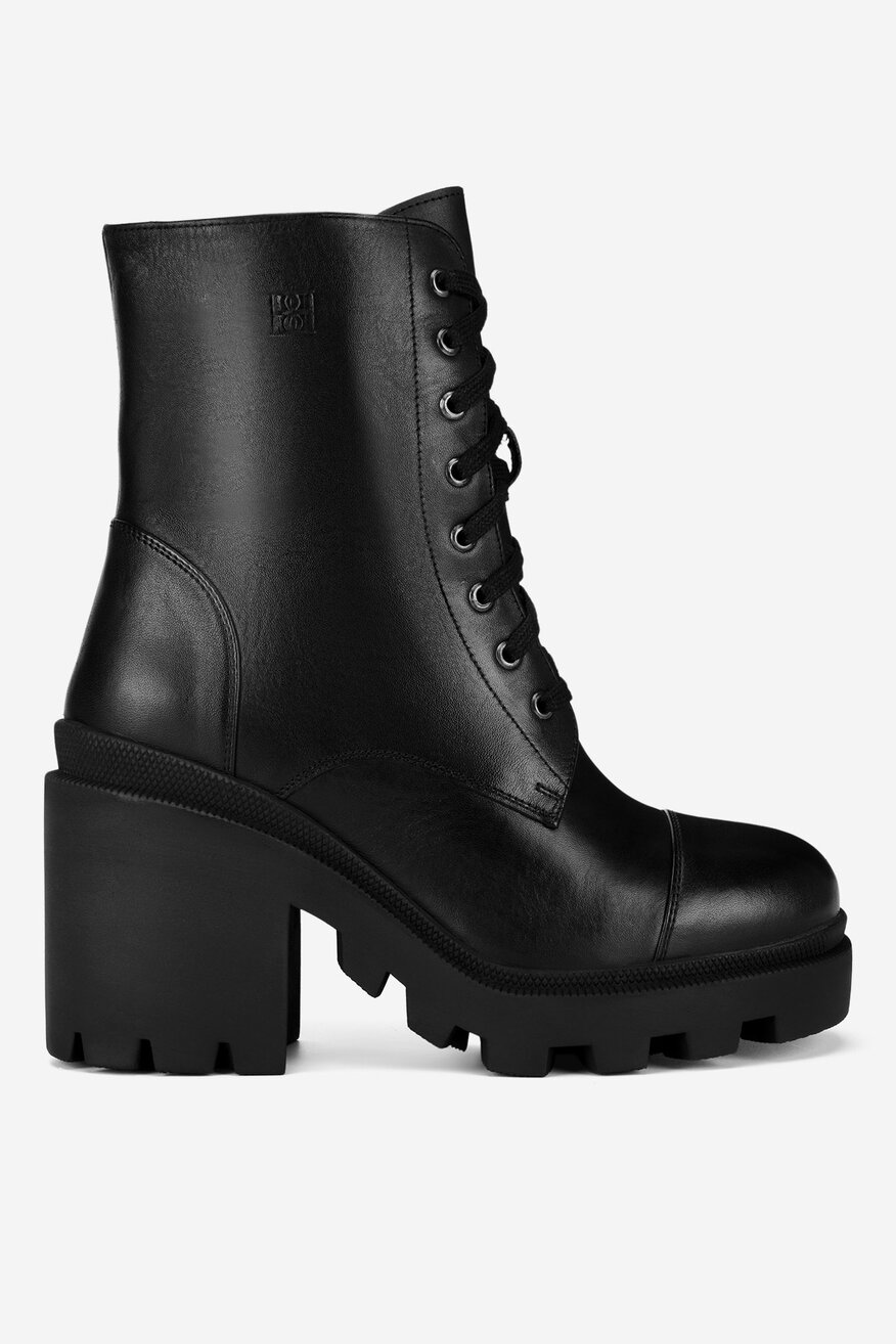 Trzewiki skórzane ocieplane