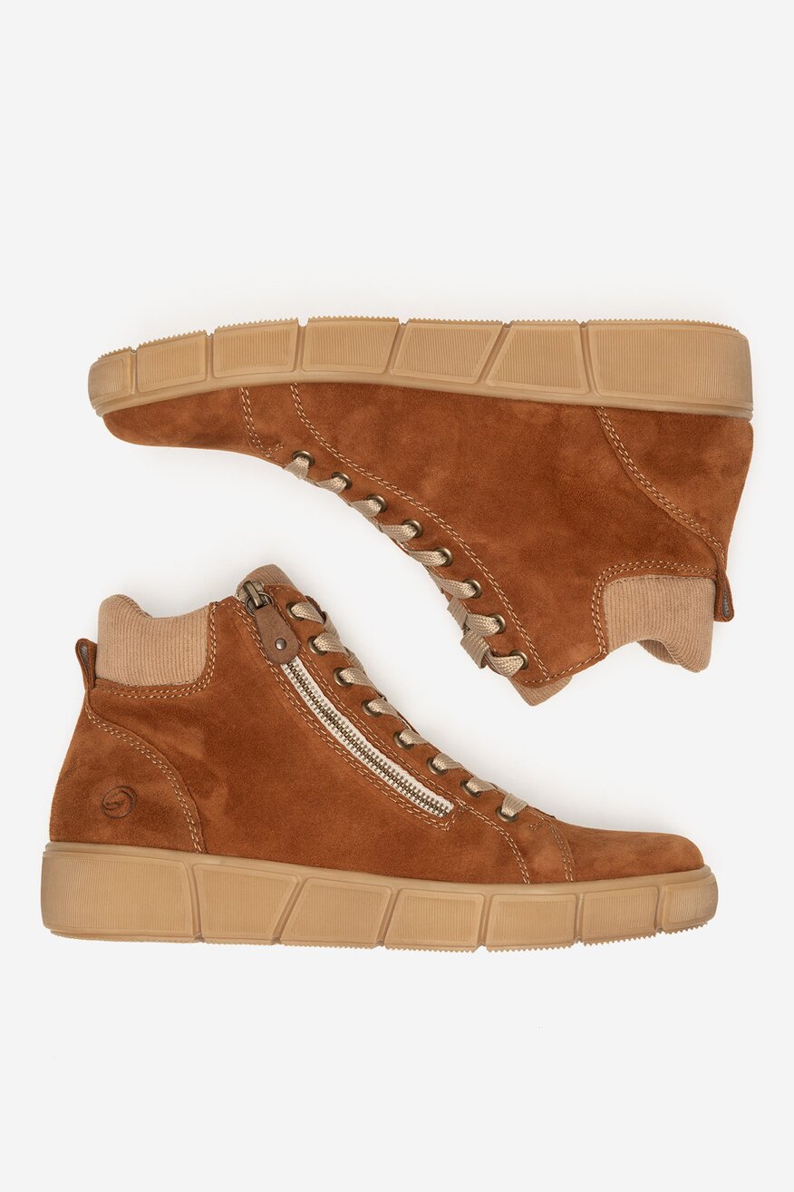 Trzewiki skórzane ocieplane