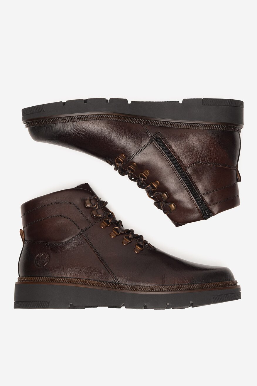 Trzewiki skórzane ocieplane
