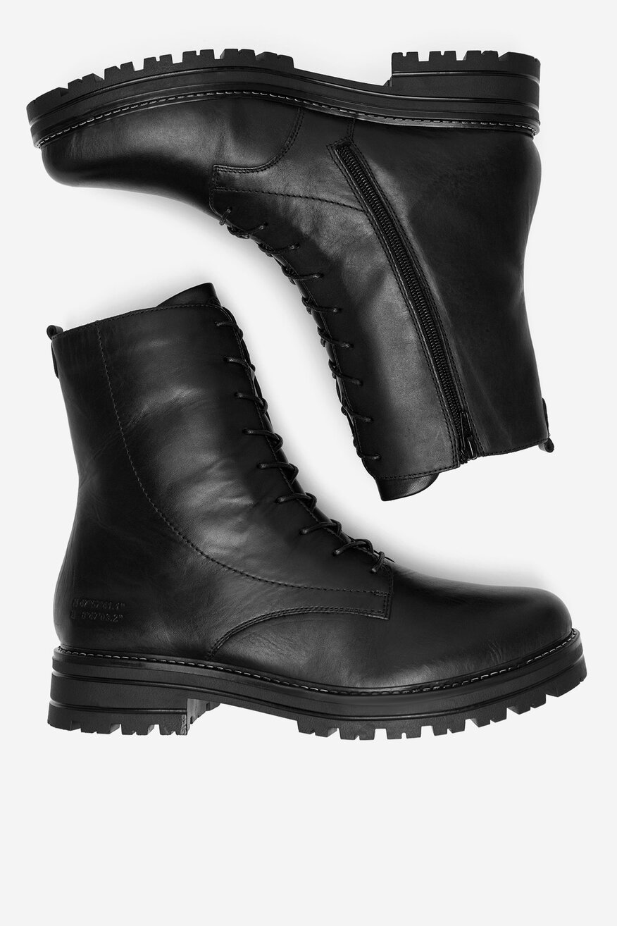 Trzewiki skórzane ocieplane