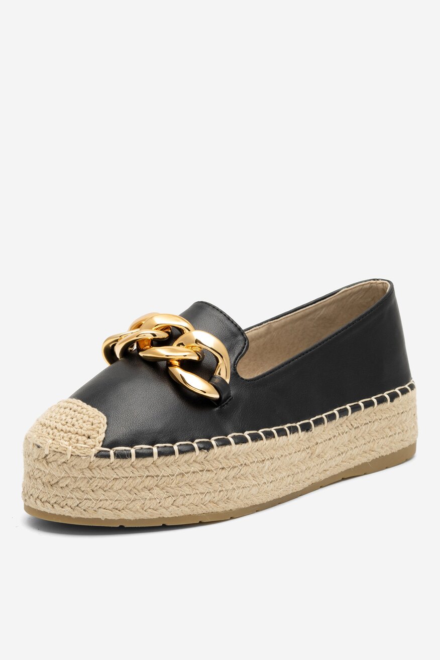 Espadryle na platformie