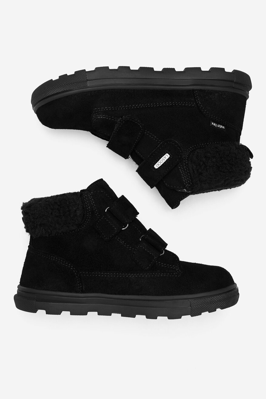 Trzewiki skórzane ocieplane