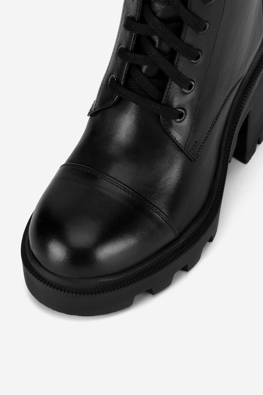 Trzewiki skórzane ocieplane