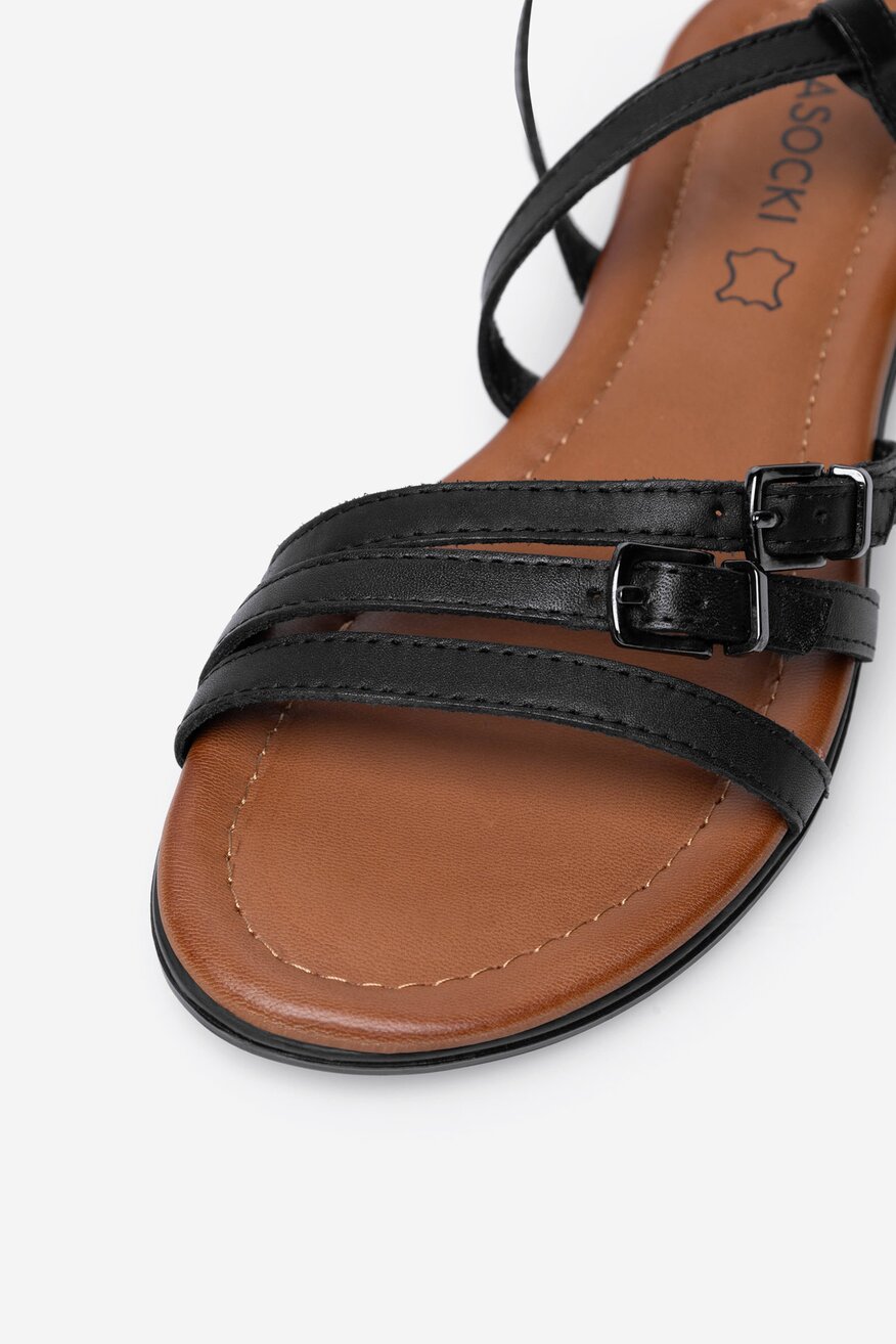 Sandały skórzane