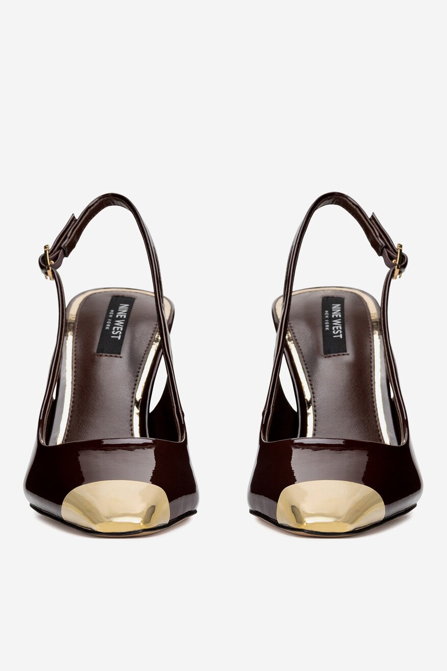 Czółenka lakierowane