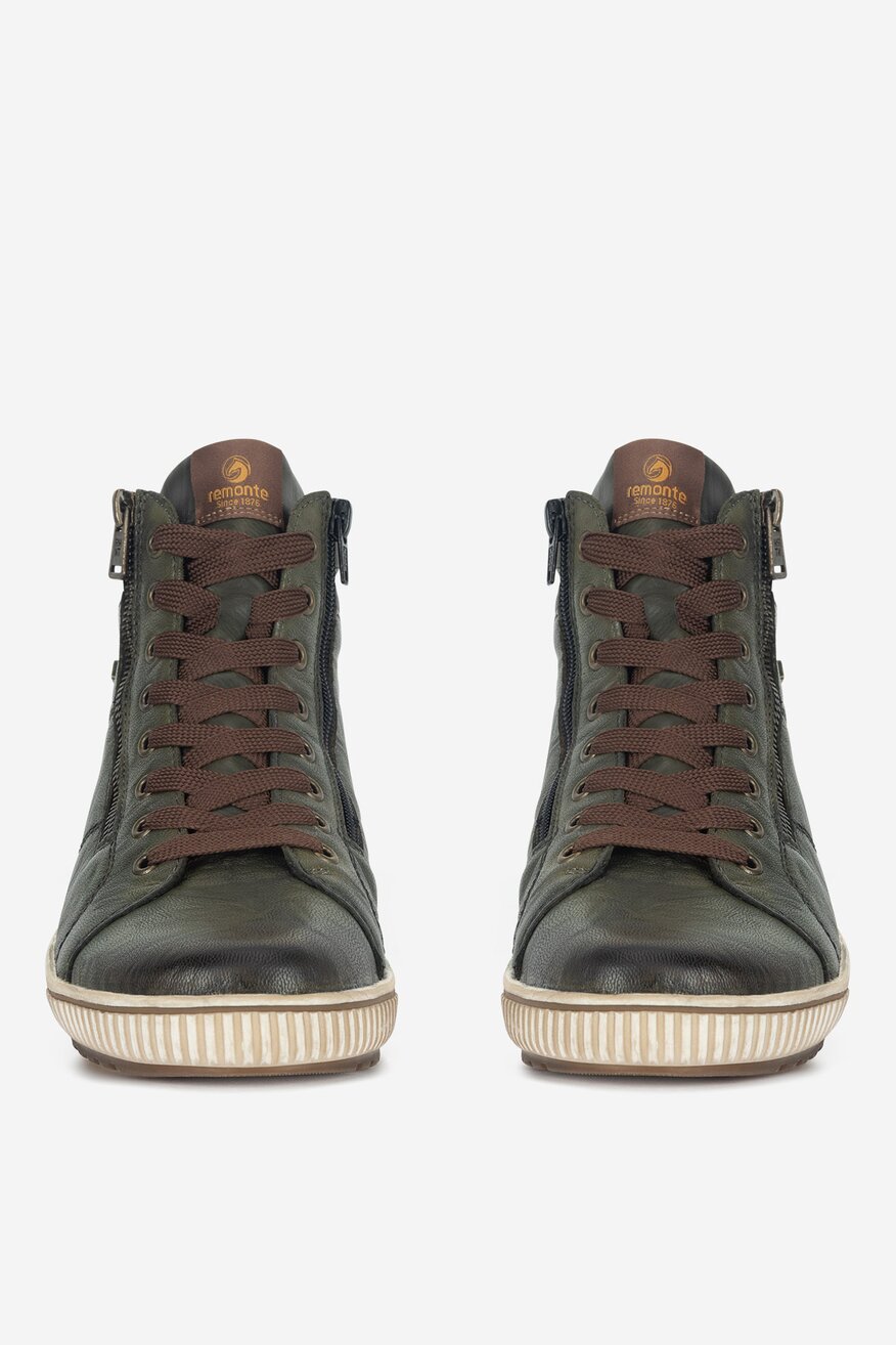 Trzewiki skórzane ocieplane