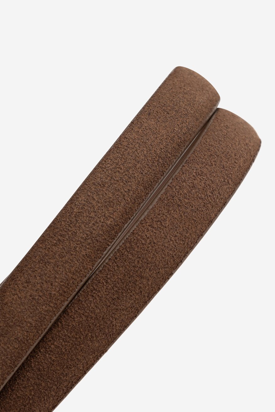 Pasek damski skórzany