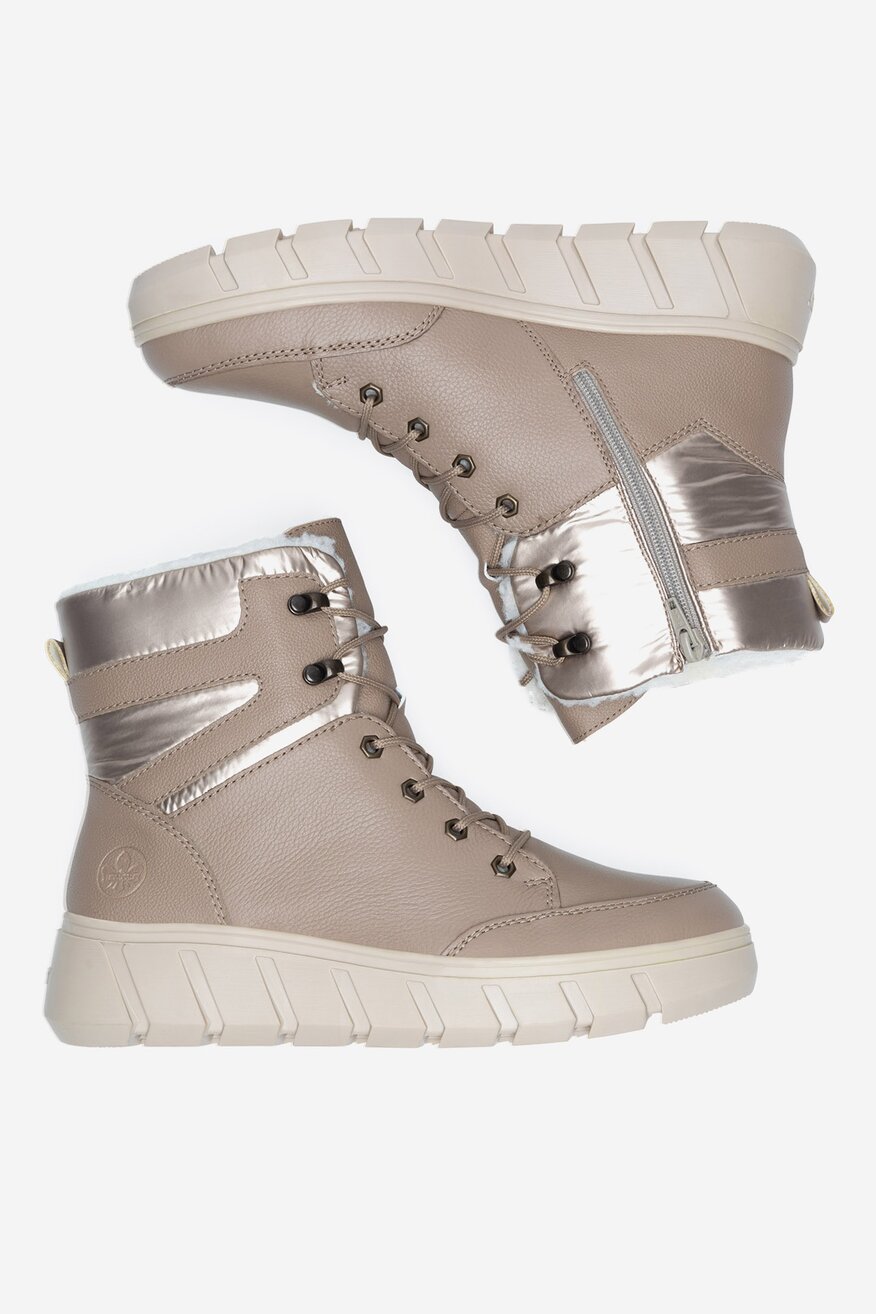 Trzewiki skórzane ocieplane