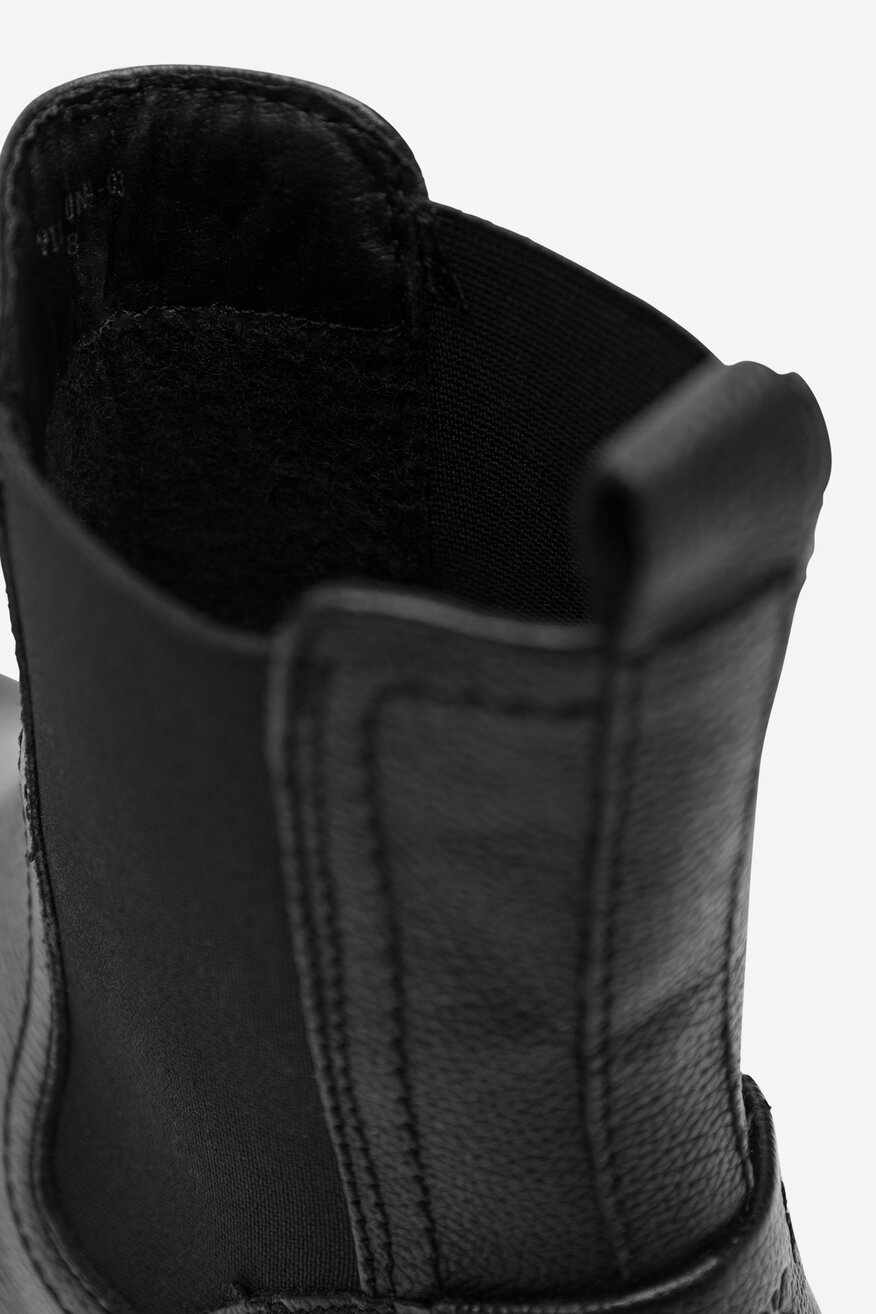 Sztyblety skórzane ocieplane