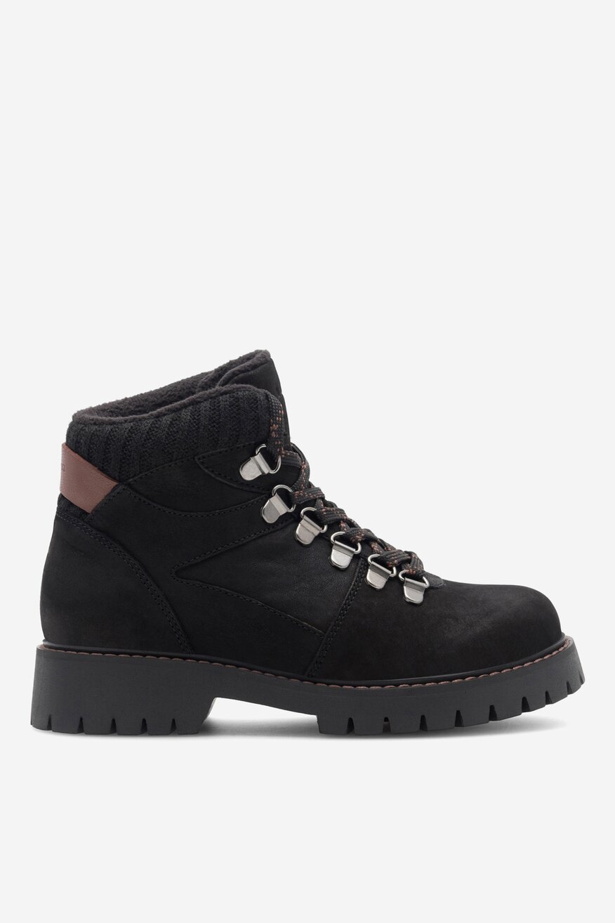 Trzewiki skórzane ocieplane