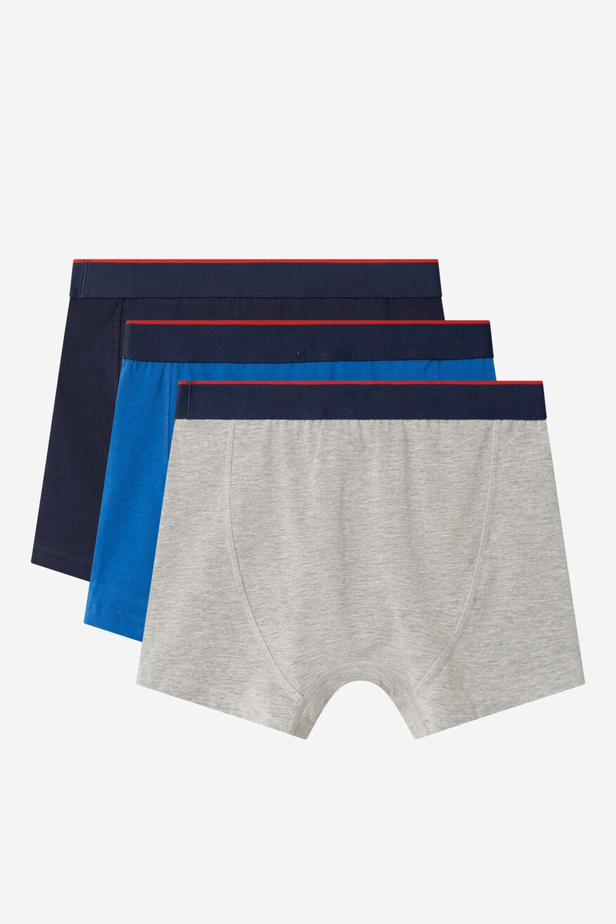 Komplet 3 par bokserek