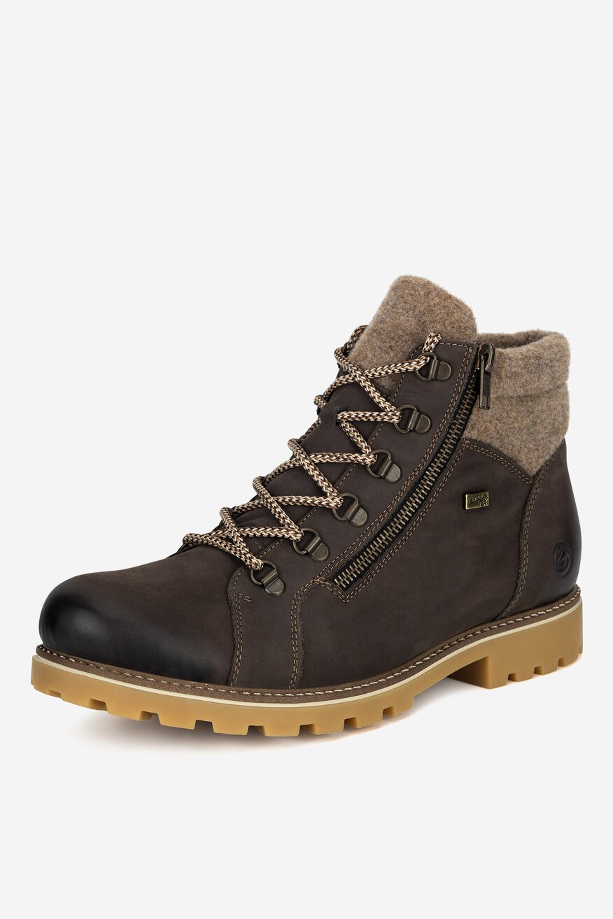 Trzewiki skórzane ocieplane