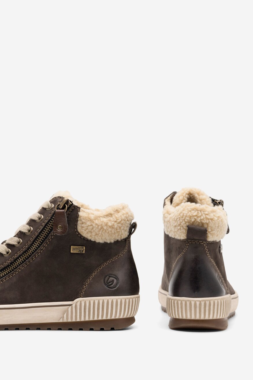 Trzewiki skórzane ocieplane