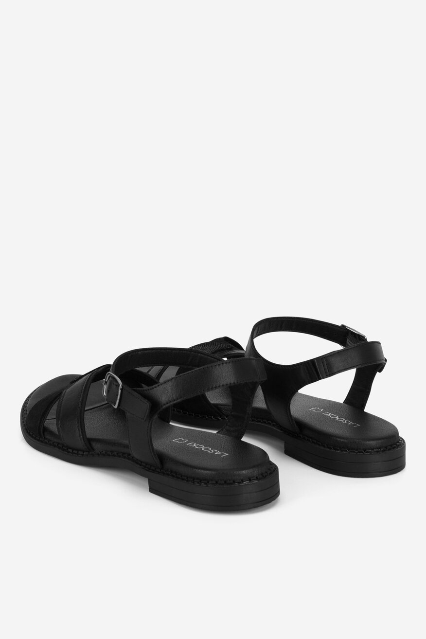 Sandały skórzane