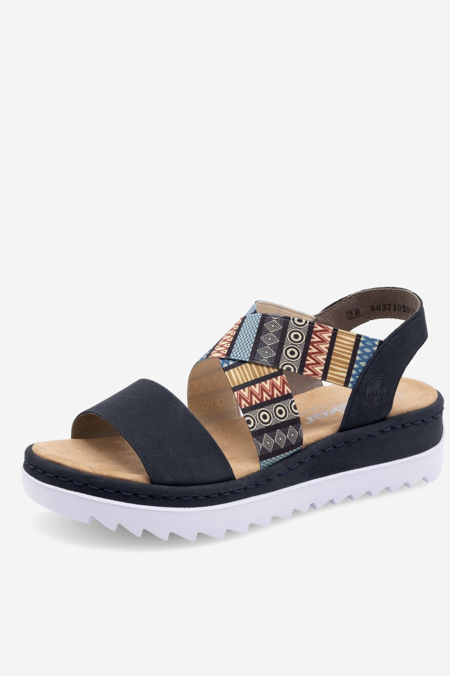 Sandały na koturnie