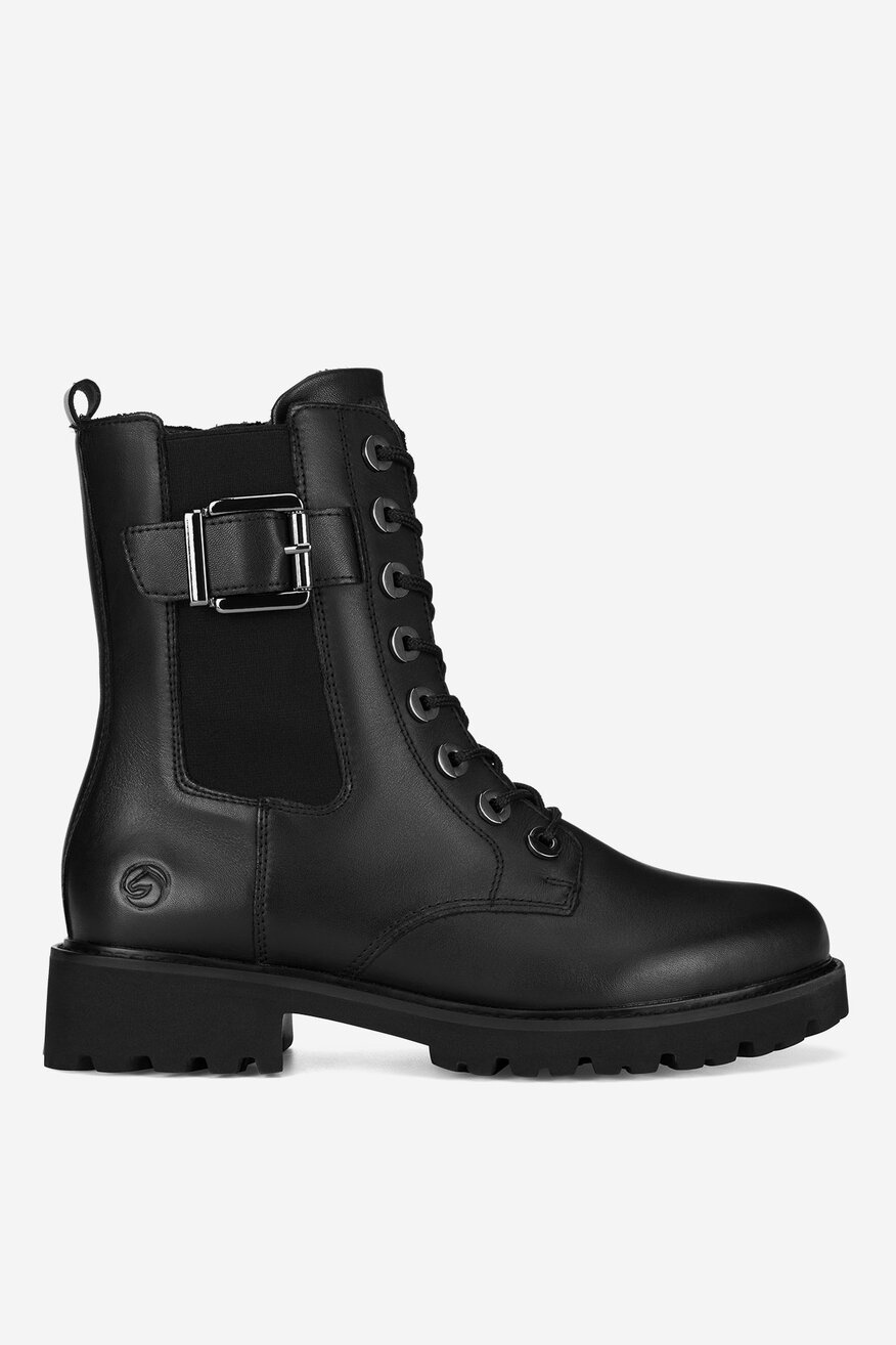 Trzewiki skórzane ocieplane